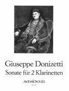 Sonata : For Two Clarinets / edited by Bernhard Päuler.