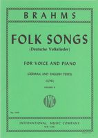 42 Folk Songs, Vol. II : For Low Voice and Piano.