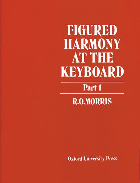 Figured Harmony At The Keyboard, Vol. 1.