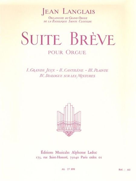 Suite Breve : For Organ.