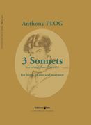 Three Sonnets : For Horn, Piano and Narrator.