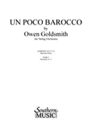 Un Poco Barocco : For String Orchestra.