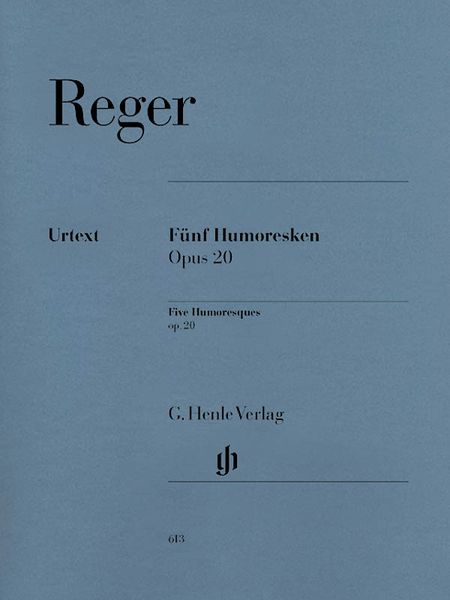 Five Humoresques, Op. 20 : For Piano / edited by Egon Voss.