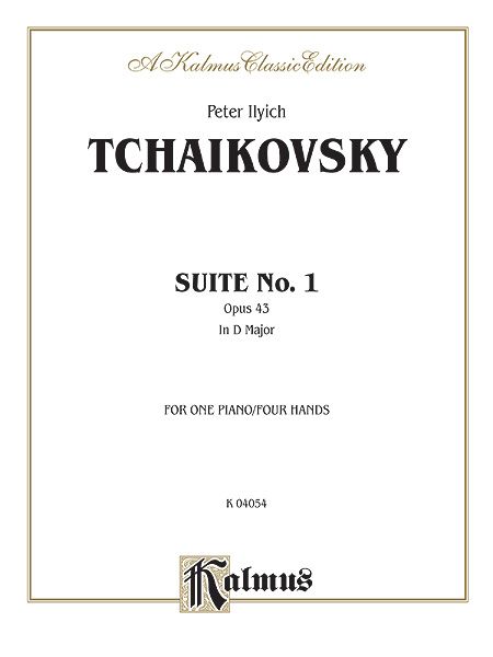 Suite No. 1, Op. 43 In D Major : For One Piano, Four Hands.