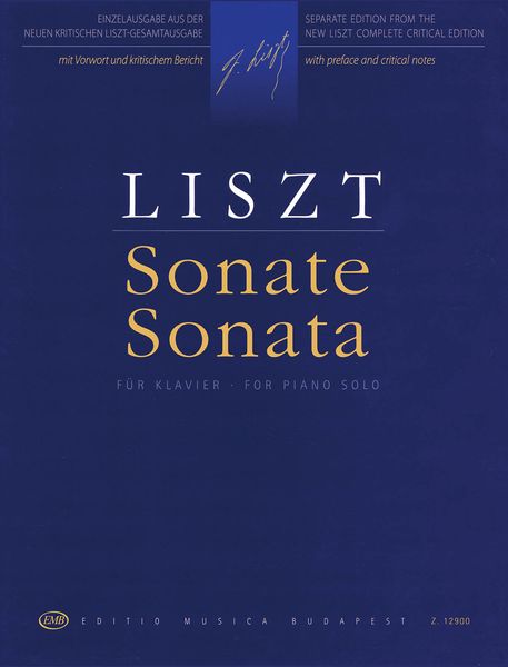 Sonata In B Minor : For Piano Solo / edited by Antal Boronkay.