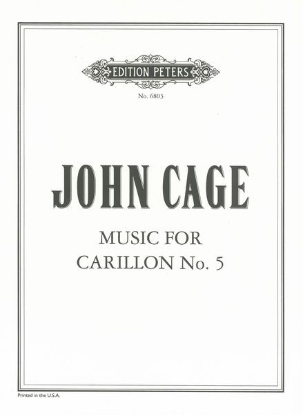 Music For Carillon No. 5 : 4 Octaves.