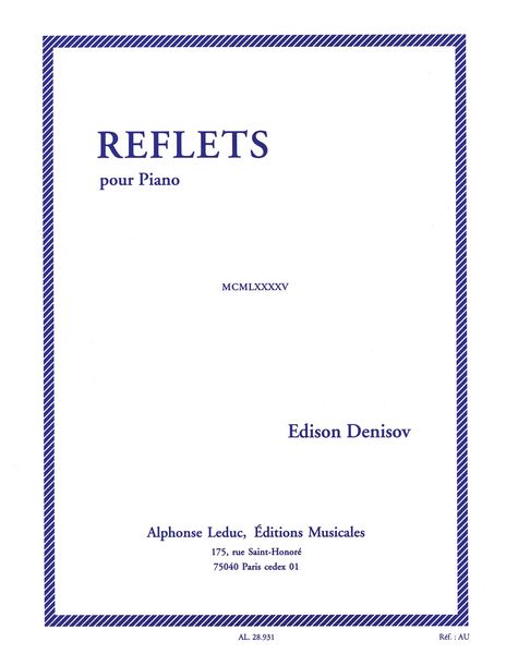 Reflets : For Piano.