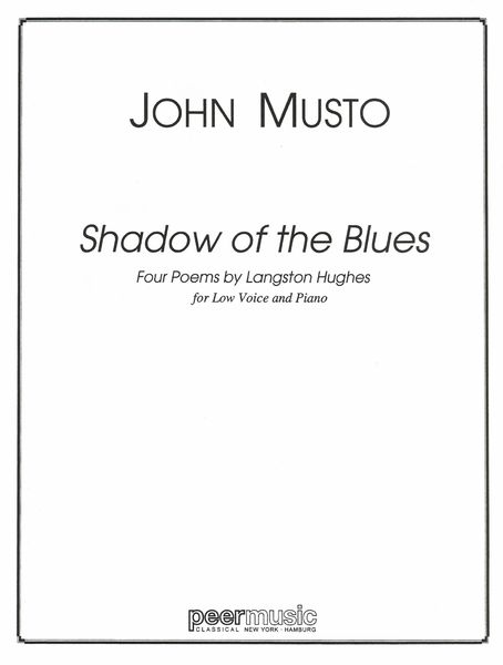 Shadow Of The Blues : For Low Voice and Piano.