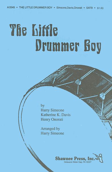 Little Drummer Boy : SATB.