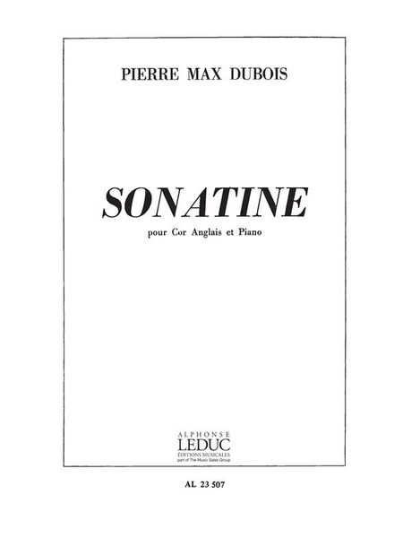 Sonatine : For English Horn and Piano.