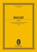 Trio In E Flat Major, K. 498 : For Piano, Clarinet and Violoncello.