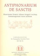 Antiphonarium De Sanctis.