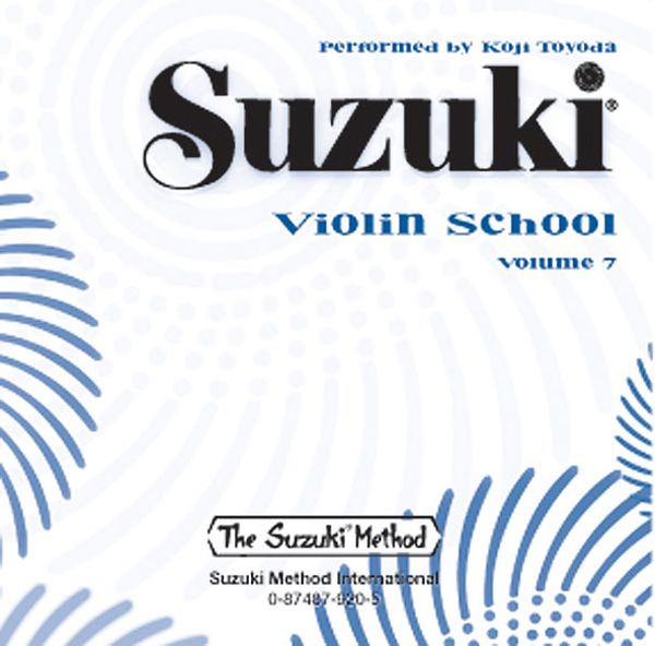 Suzuki Violin School, Vol. 7 : CD / Performed by Koji Toyoda.