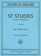 57 Studies : For String Bass - Vol. I.