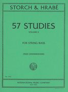 57 Studies : For String Bass - Vol. II.