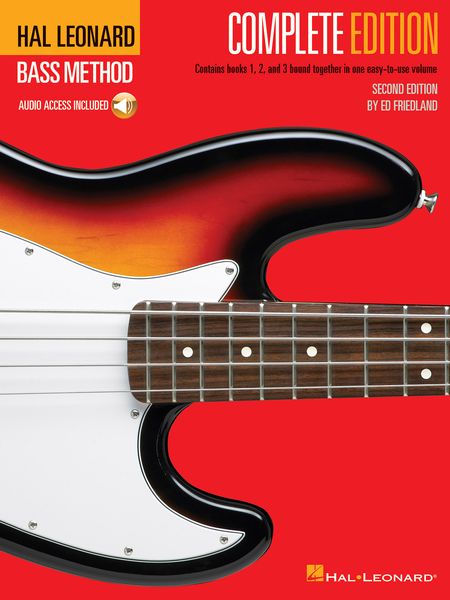 Hal Leonard Electric Bass Method : Composite Books 1, 2 & 3 - 2nd Edition.