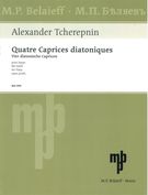 Quatre Caprices Diatoniques, Op. Posth. : For Harp Solo.