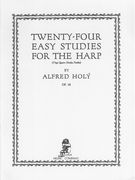 Twenty Four Easy Studies, Op. 26 : For Harp.