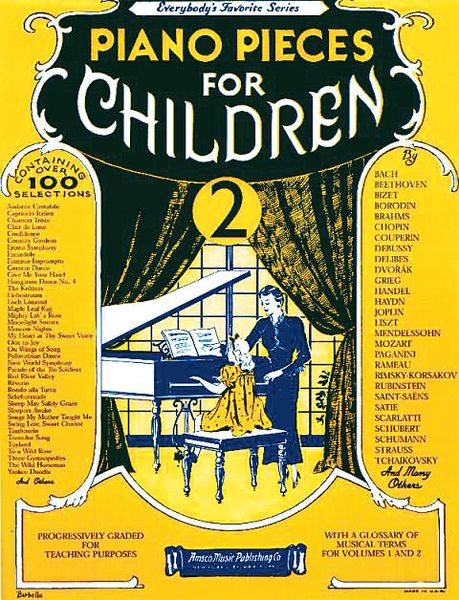 Piano Pieces For Children, Vol. 2 : For Piano Solo.