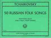 50 Russian Folk Songs : For Piano Duet (One Piano, Four Hands).