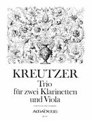 Trio : For Two Clarinets and Viola / edited by Bernhard Päuler.