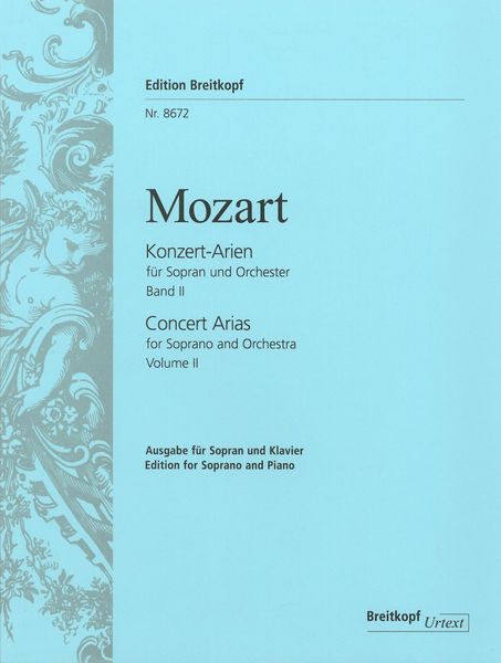 Konzert Arien Für Sopran und Orchester, Band 2 - Ausgabe Für Sopran und Klavier.