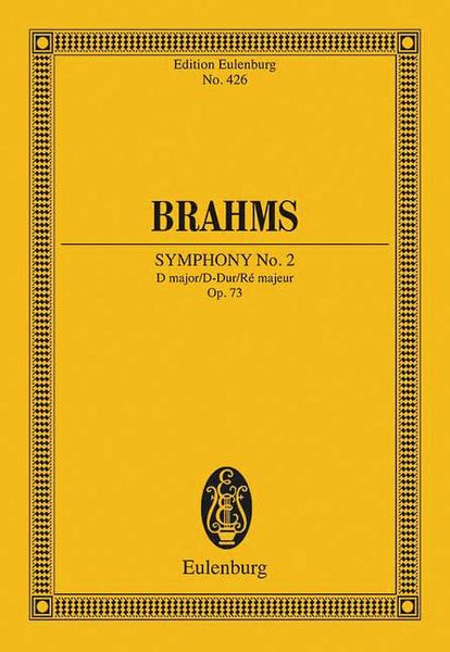 Symphony No. 2 In D Major, Op. 73.