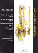 4e Solo De Concert, Op. 84; 6e Solo De Concert, Op. 92 : For Tenor Saxophone and Piano.