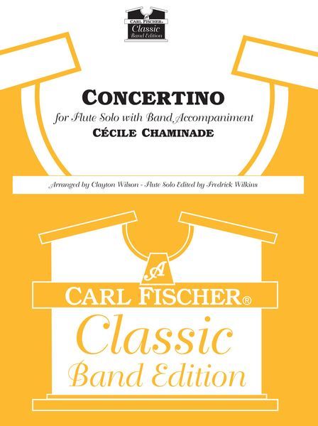 Concertino : For Flute Solo With Band Accompaniment.