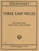 Three Easy Pieces (1914-15) : For Piano Duet (One Piano, Four Hands).