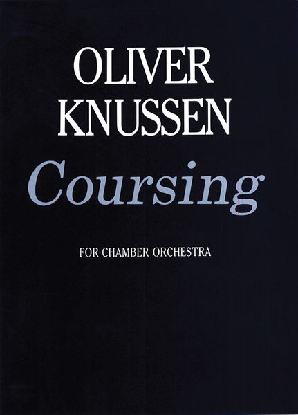 Coursing (Etude 1), Op. 17 : For Chamber Orchestra (1979).