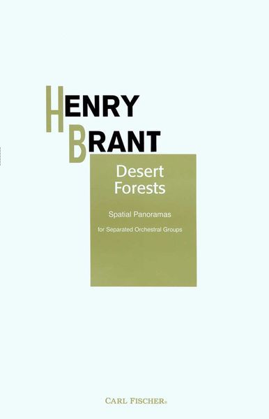 Desert Forests : Spatial Panoramas For Separated Orchestral Groups.