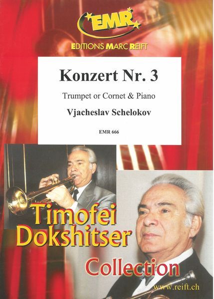 Konzert No. 3 : For Trumpet and Piano.