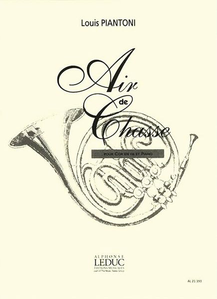 Air De Chasse : For Horn In F and Piano.