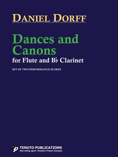 Dances and Canons : For Flute and Clarinet.