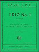 Trio No. 1 In D Major : For Flute (Violin), Clarinet In Bb (Viola) and Piano.