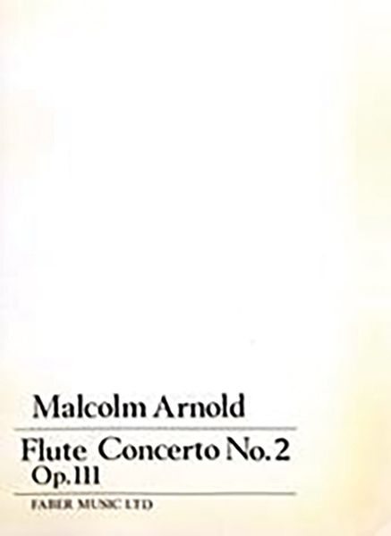 Flute Concerto No. 2, Op. 111.