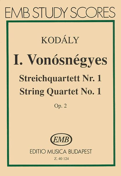 String Quartet No. 1, Op. 2.