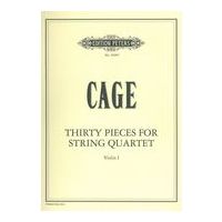 Thirty Pieces : For String Quartet.