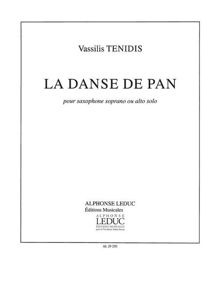 La Danse De Pan : For Soprano Sax Or Viola Solo.