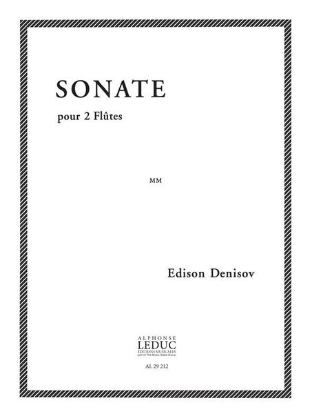 Sonata : For Two Flutes (1996).