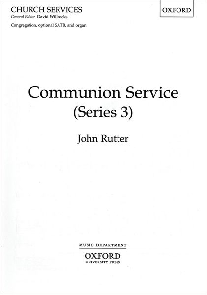 Communion Service (Series 3) : For SATB and Organ.