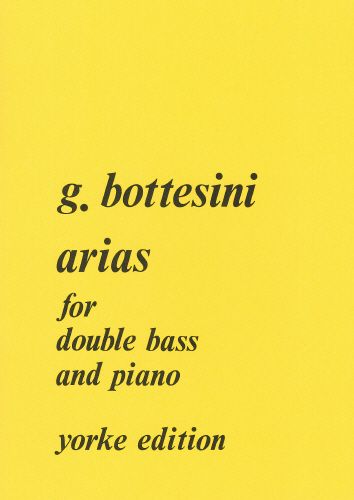 Arias : For Double Bass & Piano.