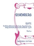 Suite, Op. 29 : For E Flat Clarinet, Clarinet, Bass Clarinet, Violin, Viola, Violoncello and Piano.