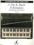 Sechs Sonaten (Uber Die Wahre Art Das Clavier Zu Spiele) (1753), Band 2 : For Piano.