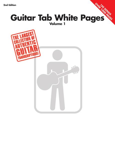 Guitar Tab White Pages, Vol. 1, Second Edition.