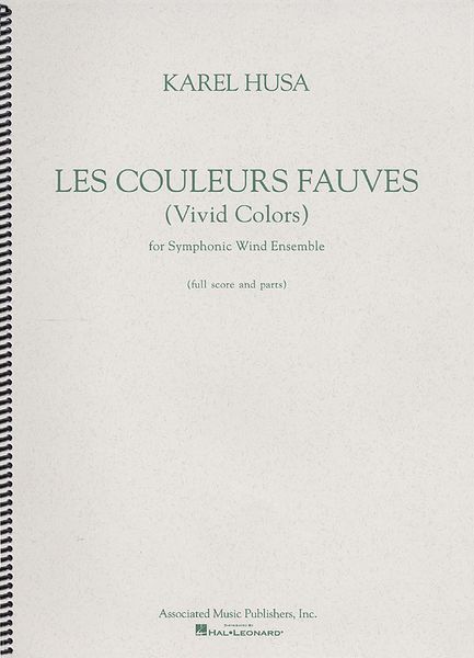 Couleurs Fauves : For Symphonic Wind Ensemble.