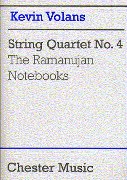 String Quartet No. 4 : The Ramanujan Notebooks (1990/1994).