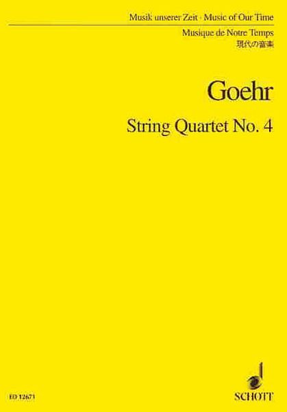 String Quartet No. 4 : In Memoriam John Ogdon Op. 52 (1990).