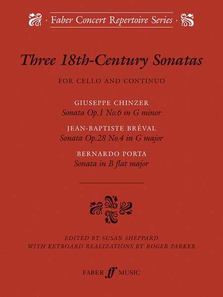 Three 18th-Century Sonatas : For Cello and Continuo / edited by Susan Sheppard.